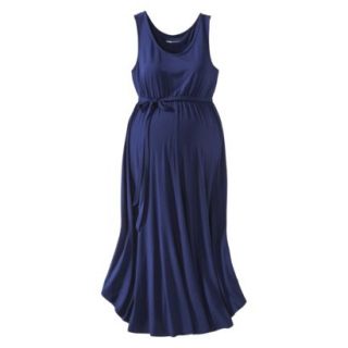 Liz Lange for Target Maternity Sleeveless Knit Maxi Dress   Blue XXL