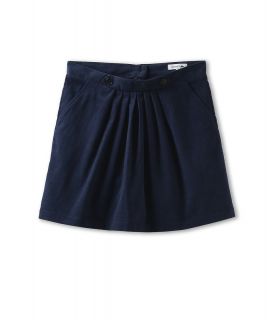 Lacoste Kids Girls Pleated Corduroy Mini Skirt Girls Skirt (Black)