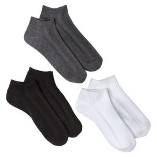Merona Womens 3 Pack Low Cut Socks   Assorted Colors/Patterns One Size Fits