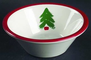 Pfaltzgraff Christmas Coupe Cereal Bowl, Fine China Dinnerware   Marimekko,Red B