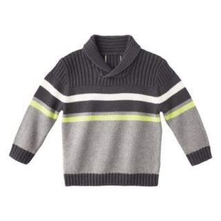 Genuine Kids from OshKosh Infant Toddler Boys Stripe Sweater   Gray 5T