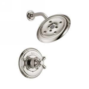 Delta Faucet T14297 PNLHP Cassidy MultiChoice® 14 Series 2 Handle Style Shower T