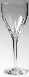 Edinburgh Crystal Skye Wine Glass   Cut Curves & Fans, No Trim