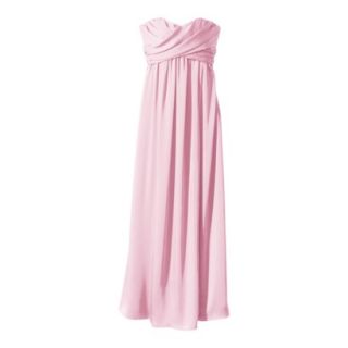 TEVOLIO Womens Plus Size Satin Strapless Maxi Dress   Pink Lemonade   20W