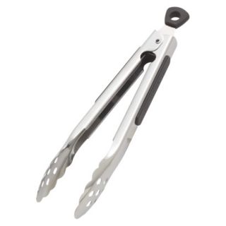 KitchenAid 8 Stainless Steel Gourmet Tongs   Silver
