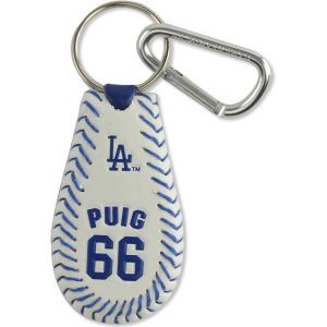Los Angeles Dodgers Yasiel Puig Game Wear Keychain