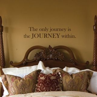 Only Journey Within Wall Applique