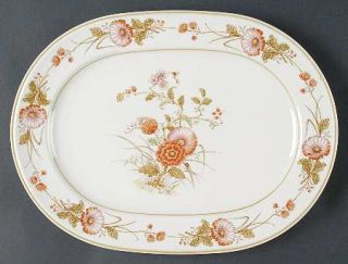 Noritake Hofgarten 13 Oval Serving Platter, Fine China Dinnerware   Versatone,R