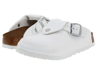 Birkis Shetland Clog/Mule Shoes (White)