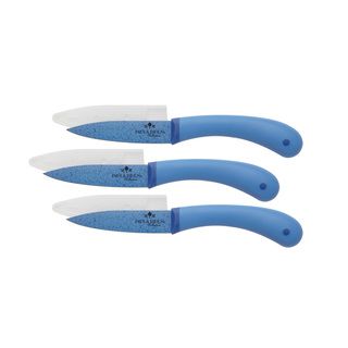 Paula Deen Signature Cutlery Blueberry 6 piece Paring Knife Set