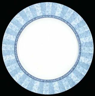 Johnson Brothers Waterfall Dinner Plate, Fine China Dinnerware   Blue Panelled R