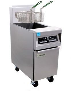 Frymaster / Dean Open Fryer, Twin Baskets Digital Controller 50 lb Oil Capacity Stainless NG