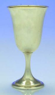 Lunt 808 (Sterling, Hollowware) Water Goblet   Sterling, Hollowware Only