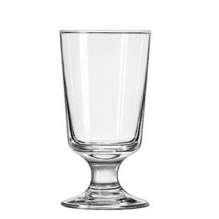 Libbey Embassy Footed Drink Glasses, Hi ball, 8oz, 5 3/8in Tall