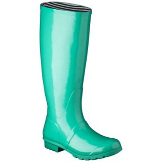 Womens Classic Knee High Rain Boot   Cicley Leaf Green 9