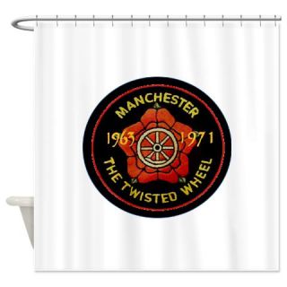  The Twisted Wheel Shower Curtain  Use code FREECART at Checkout