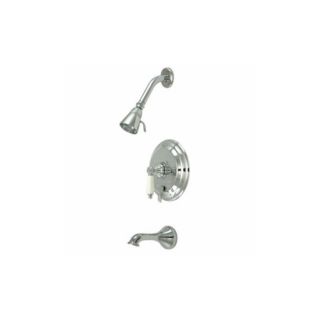 Elements of Design EB36310PL New Orleans Pressure Balanced Tub and Shower Faucet