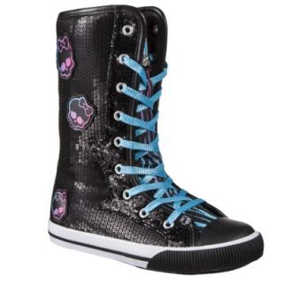 Girls Monster High Sequin Fashion Boot   Black 3