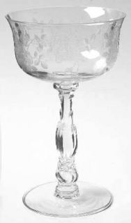 Fostoria Willowmere Champagne/Tall Sherbet   Stem #6024,Etch #333