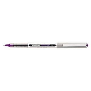uni ball Vision Roller Ball Stick Waterproof Pen, Fine   Purple Ink (12 Per