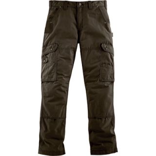 Carhartt Cotton Ripstop Pant   Dark Coffee, 48in. Waist x 30in. Inseam, Model#