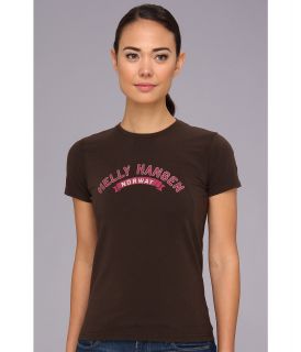 Helly Hansen W Graphic SS Tee Womens T Shirt (Brown)