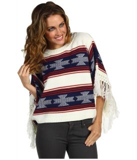 Brigitte Bailey Georgia Poncho Womens Sweater (Multi)