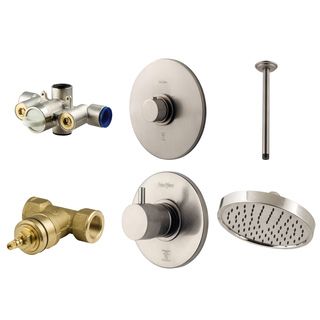 Price Pfister Thermostatic Ceiling mount Shower Head Combo