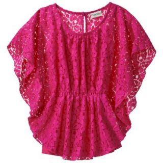 Cherokee Girls 3/4 Sleeve Shirt   So Pink XL