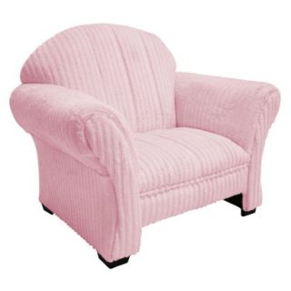 Accent Chair Kids Upholstered Chair Kids Fun Time Chair   Pink