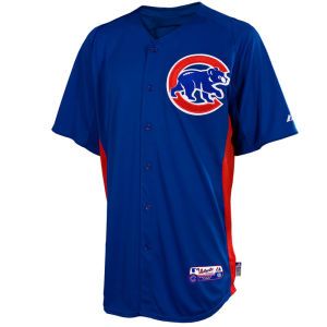 Chicago Cubs Majestic MLB Cool Base Batting Practice Jersey