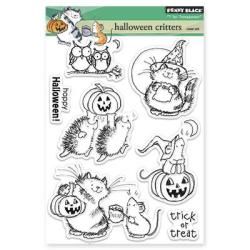 Penny Black Clear Stamps 5 X6.5 Sheet  Halloween Critters