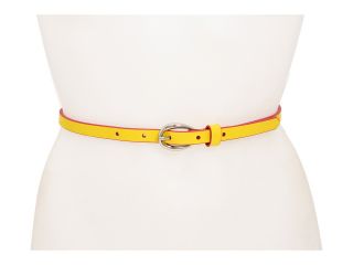 Lodis Accessories Oval Wave Buckle Pant Belt Womens Belts (Yellow)