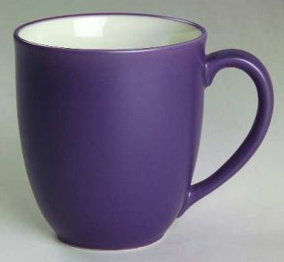 Noritake Colorwave Purple Mug, Fine China Dinnerware   Colorwave,Purple/White,St