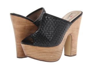 Luichiny Graf Ton Womens Clog/Mule Shoes (Black)