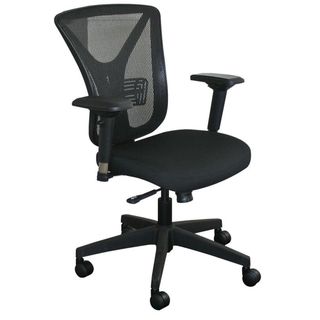 Marvel Executive Mesh Back Chair With Black Base (Black BaseWeight capacity Maximum weight tolerance for pneumatic lift is rated at 250 poundsDimensions 38.75   42.5H x 19.75   27.75W x 27DSeat dimensions 18D x 19.75WBack size 20.75W )