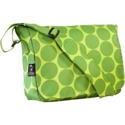 Wildkin Kickstart Messenger Bag Big Dots Green