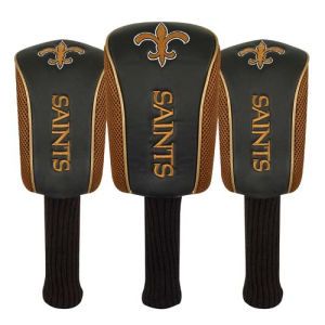New Orleans Saints Team Golf Headcover Set