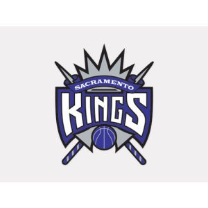 Sacramento Kings Wincraft 4x4 Die Cut Decal Color