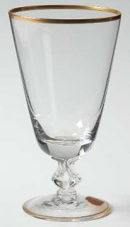 Fostoria Ambassador (Stem 6065,Gold) Juice Glass   Stem #6065          Wide Gold