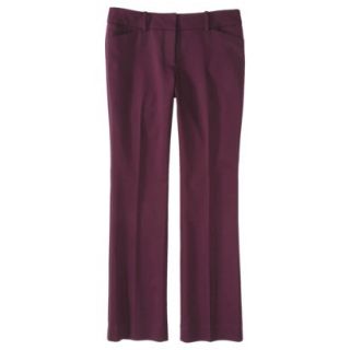 Mossimo Womens Refined Bootcut Pant (Modern Fit)   Purple 16