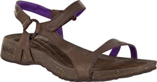 Womens Teva Cabrillo Universal   Chocolate Brown/Purple Casual Shoes