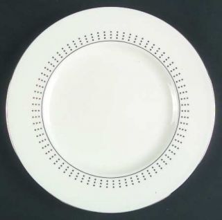 Lenox China Herald Square Platinum Accent Luncheon Plate, Fine China Dinnerware