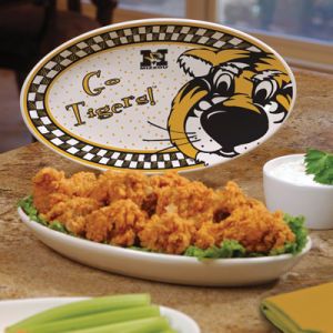 Missouri Tigers Oval Platter