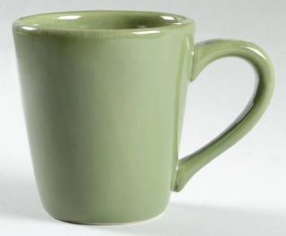 Tag Ltd Sonoma 2 Green Mug, Fine China Dinnerware   Ironstone,All Green