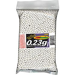 White Tsd Tactical Bb23ex5m 5000 count 0.23g 6mm Airsoft Bbs