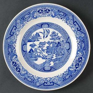 Royal (USA) Blue Willow Luncheon Plate, Fine China Dinnerware   Blue Willow Desi