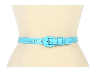 Lodis Accessories Catalina Square Covered Buckle Pant Belt Womens Belts (Blue)