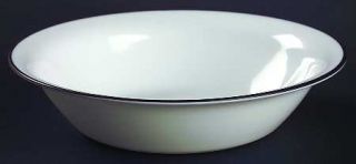 Corning Muse Soup/Cereal Bowl, Fine China Dinnerware   Lifestyles,Black Scroll,G