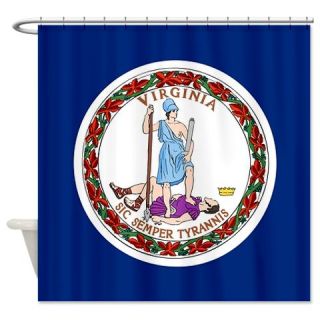  Virginia State Flag Shower Curtain  Use code FREECART at Checkout
